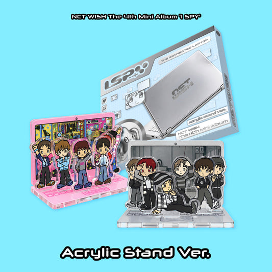 NCT WISH - 4TH MINI ALBUM [I SPY] (ACRYLIC STAND VER.) (2 VERSIONS) RANDOM