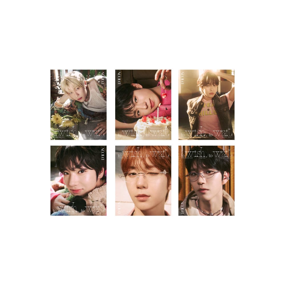 NCT WISH - B-TYPE DICON VOLUME N°29 NCT WISH : TO WISH, TO WAIT