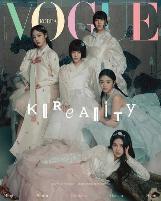 [PRE-ORDER] VOGUE 2025 Jan Cover : NewJeans