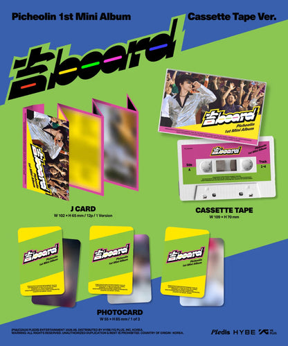[PRE-ORDER] PICHEOLIN (SEVENTEEN) - 1ST MINI ALBUM [吉BOARD] CASSETTE TAPE VER.