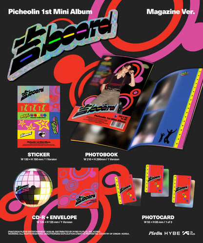 [PRE-ORDER] PICHEOLIN (SEVENTEEN) - 1ST MINI ALBUM [吉BOARD] MAGAZINE VER.