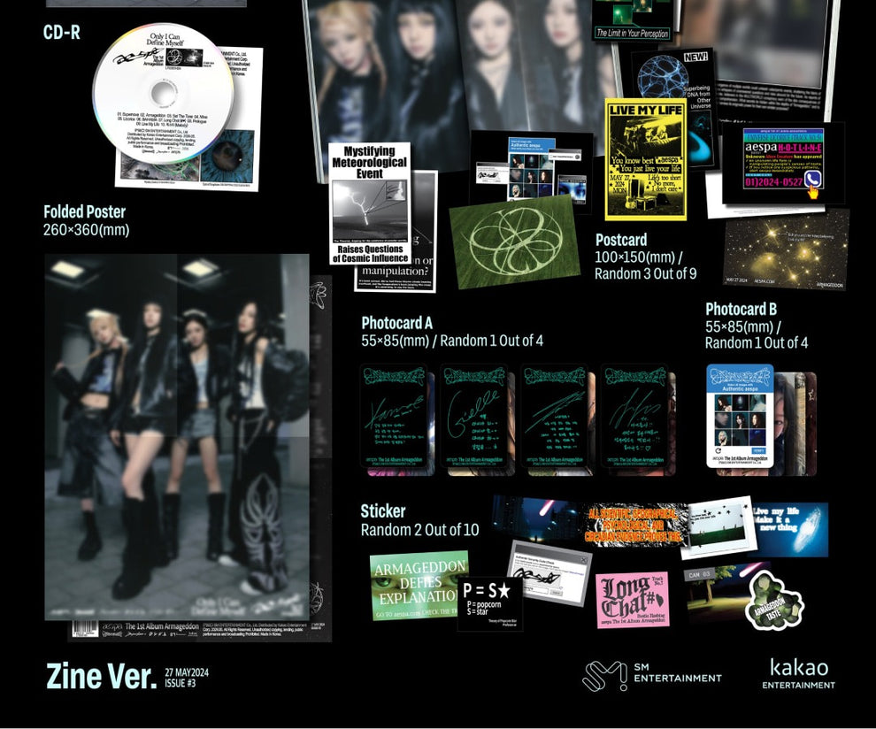AESPA - VOL.1 [ARMAGEDDON] (ZINE VER.)
