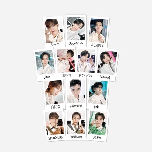 [PRE-ORDER] SEVENTEEN TOUR AGAIN FOLLOW TO JAPAN Instant Photo Sticker Card