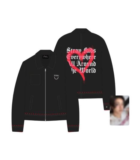 [PRE-ORDER] Stray kids dominATE : celebrATE MD JACKET by Bang Chan