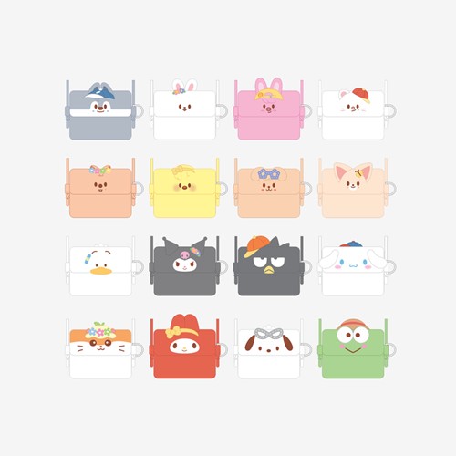 [PRE-ORDER] CARD WALLET CROSS BAG Stray Kids SKZOO X SANRIO CHARACTERS