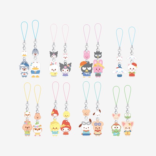 [PRE-ORDER] MINI FIGURE COUPLE KEYRING Stray Kids SKZOO X SANRIO CHARACTERS