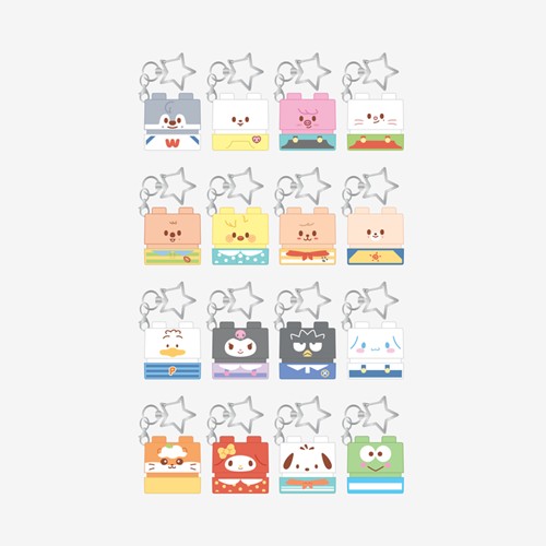 [PRE-ORDER] SECRET BLOCK STAMP Stray Kids SKZOO X SANRIO CHARACTERS