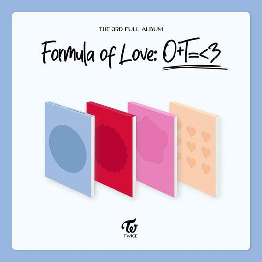 [TWICE] 3rd Album [Formula of Love: O+T=<3]