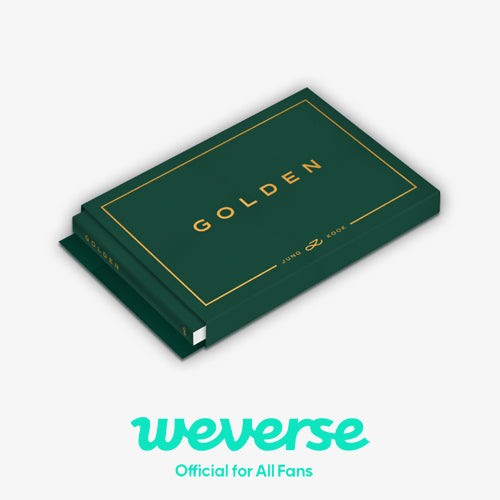 [PRE-ORDER] (WEVERSE POB) Jung Kook - (BTS) 'GOLDEN' (Weverse Albums ver.)