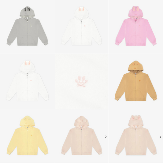 STRAY KIDS - SKZOO POPUP STORE JAPAN 2025 ZIP UP HOODIE