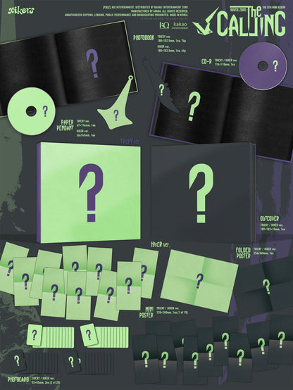 [PRE-ORDER] XIKERS - 8TH MINI ALBUM [ROUTE ZERO : THE CALLING] (2 VERSIONS) RANDOM
